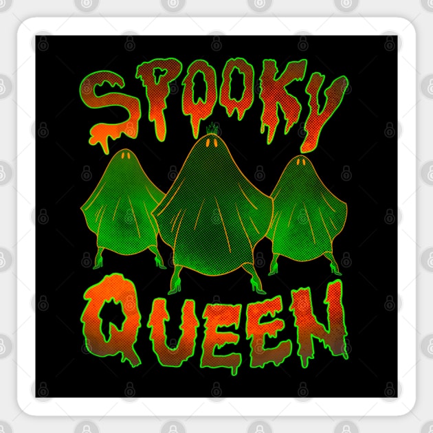 Spooky Queen Sticker by LeMae Macabre